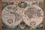 Puzzle Historick mapa svta